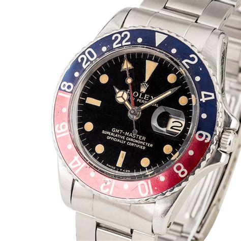 rolex gmt-master 1675 1964|rolex gmt 1675 bezel.